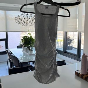TNA tank top, dress from Aritzia, great condition, colour salt/pepper, size S